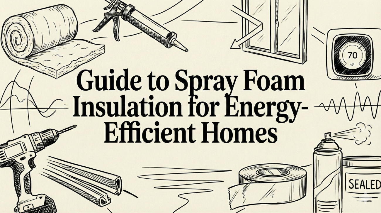 Guide to Spray Foam Insulation for Energy-Efficient Homes in Jupiter, FL