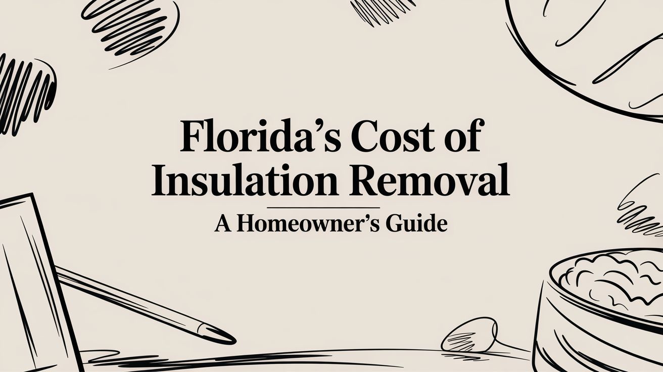 cost of insulation removal guide cover