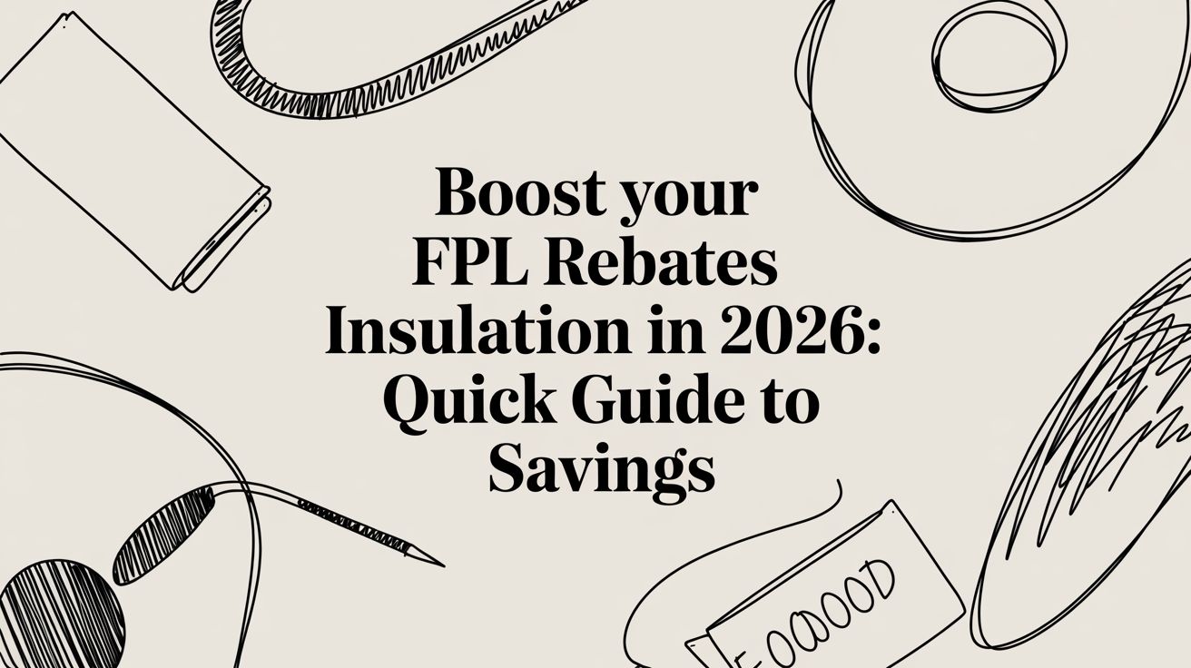 fpl rebates insulation savings guide