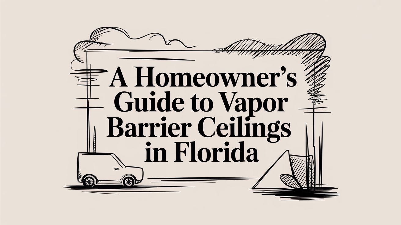 vapor barrier ceilings guide illustration