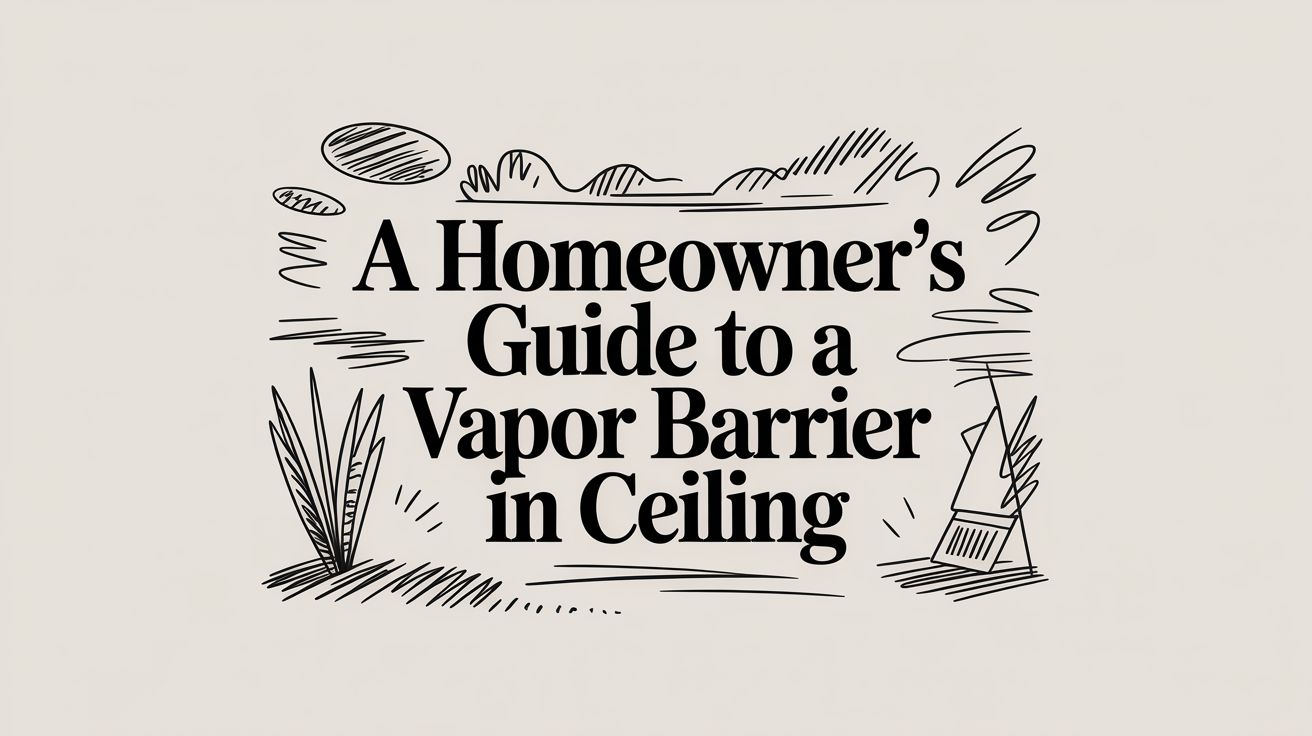 vapor barrier in ceiling vapor barrier guide