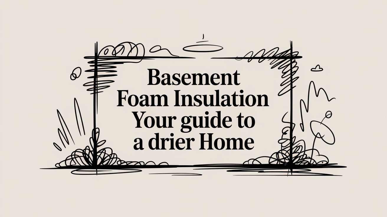 basement foam insulation insulation guide