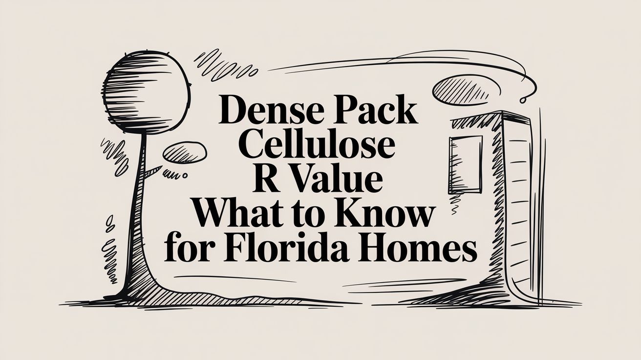 dense pack cellulose r value insulation guide