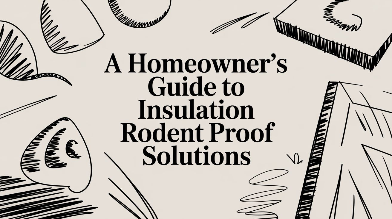 insulation rodent proof guide cover