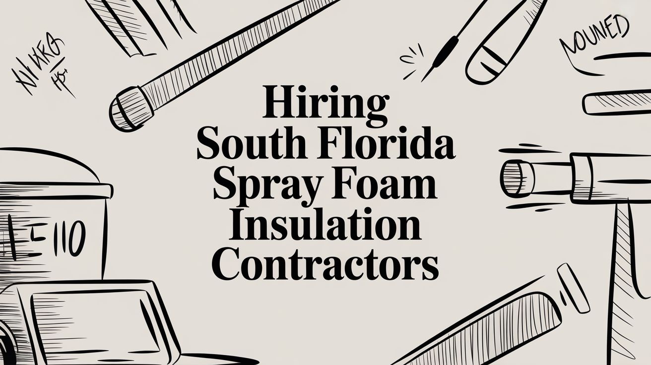 spray foam insulation contractors hiring ad