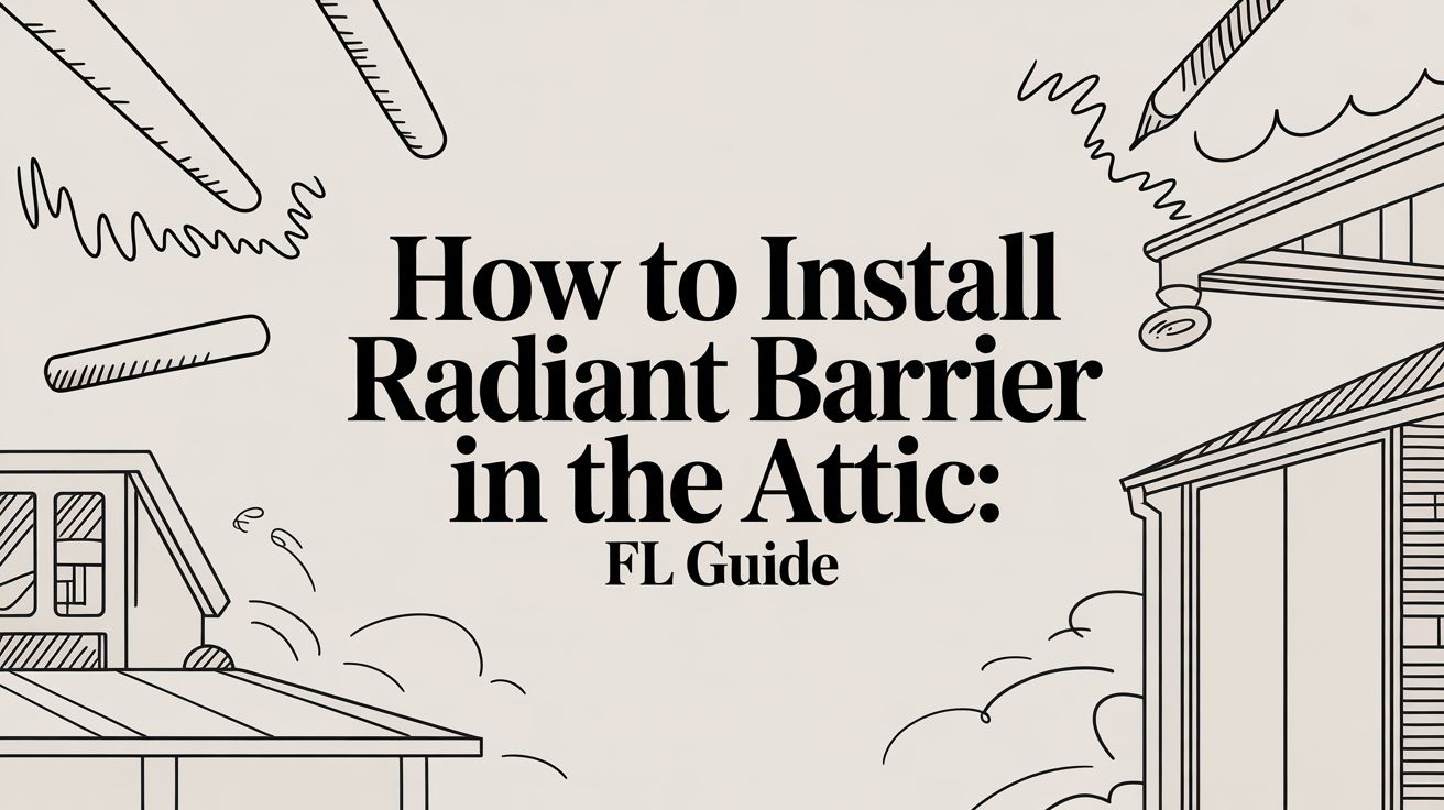 how to install radiant barrier in the attic attic insulation