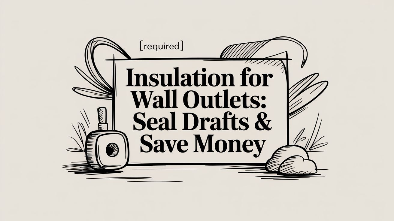 insulation for wall outlets insulation graphic