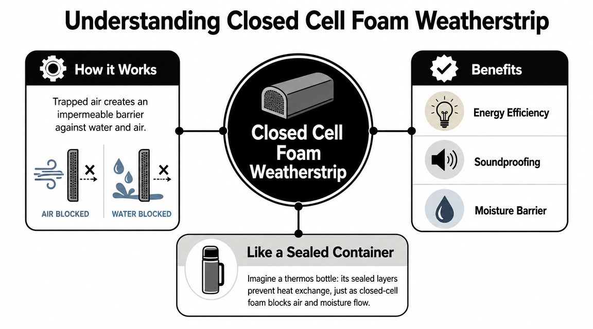 Understanding Closed Cell Foam Weatherstrip