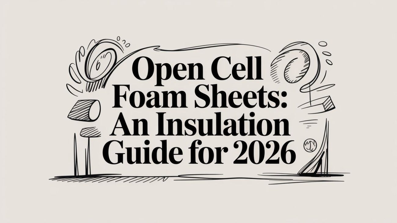 Open cell foam sheets insulation guide