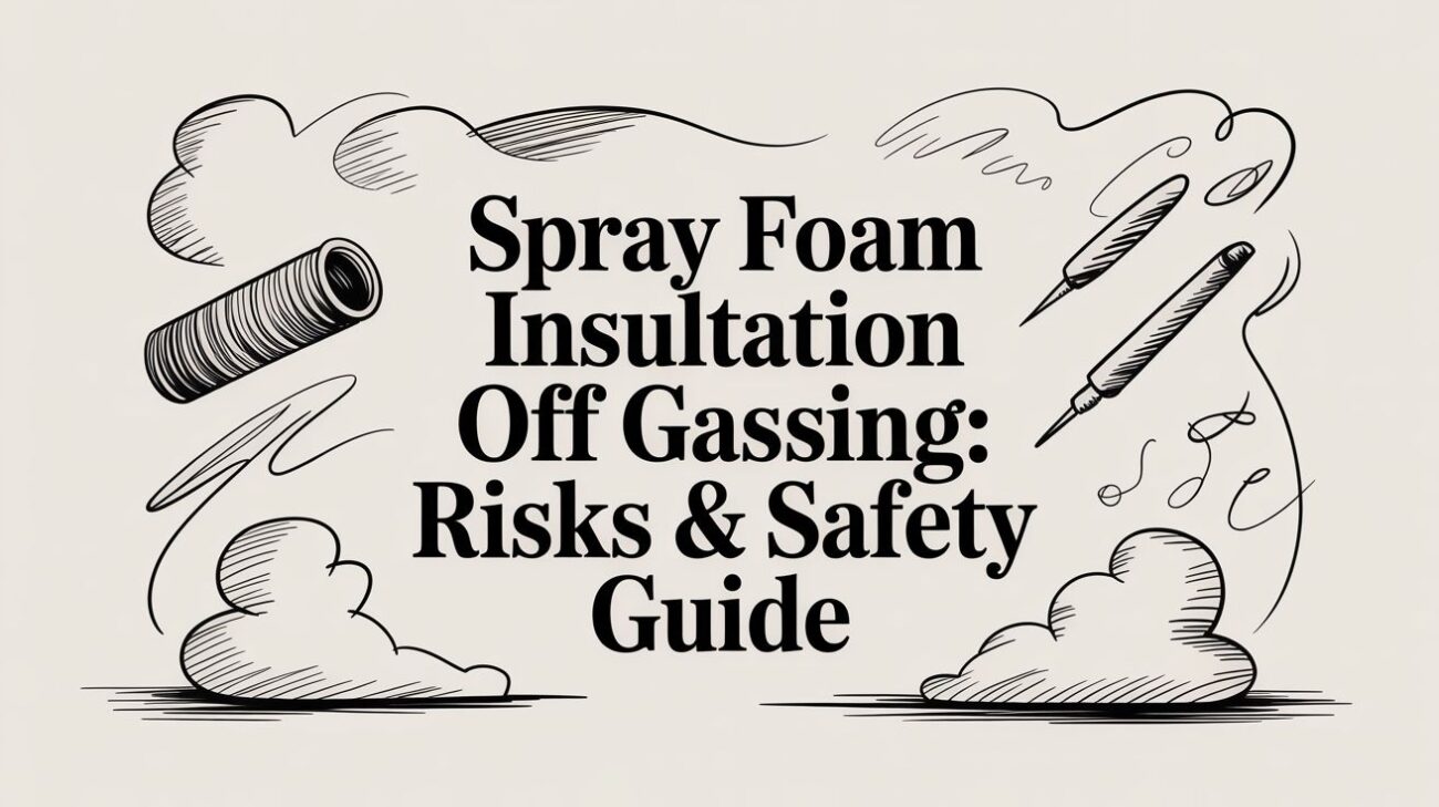 Spray foam insulation off gassing safety guide