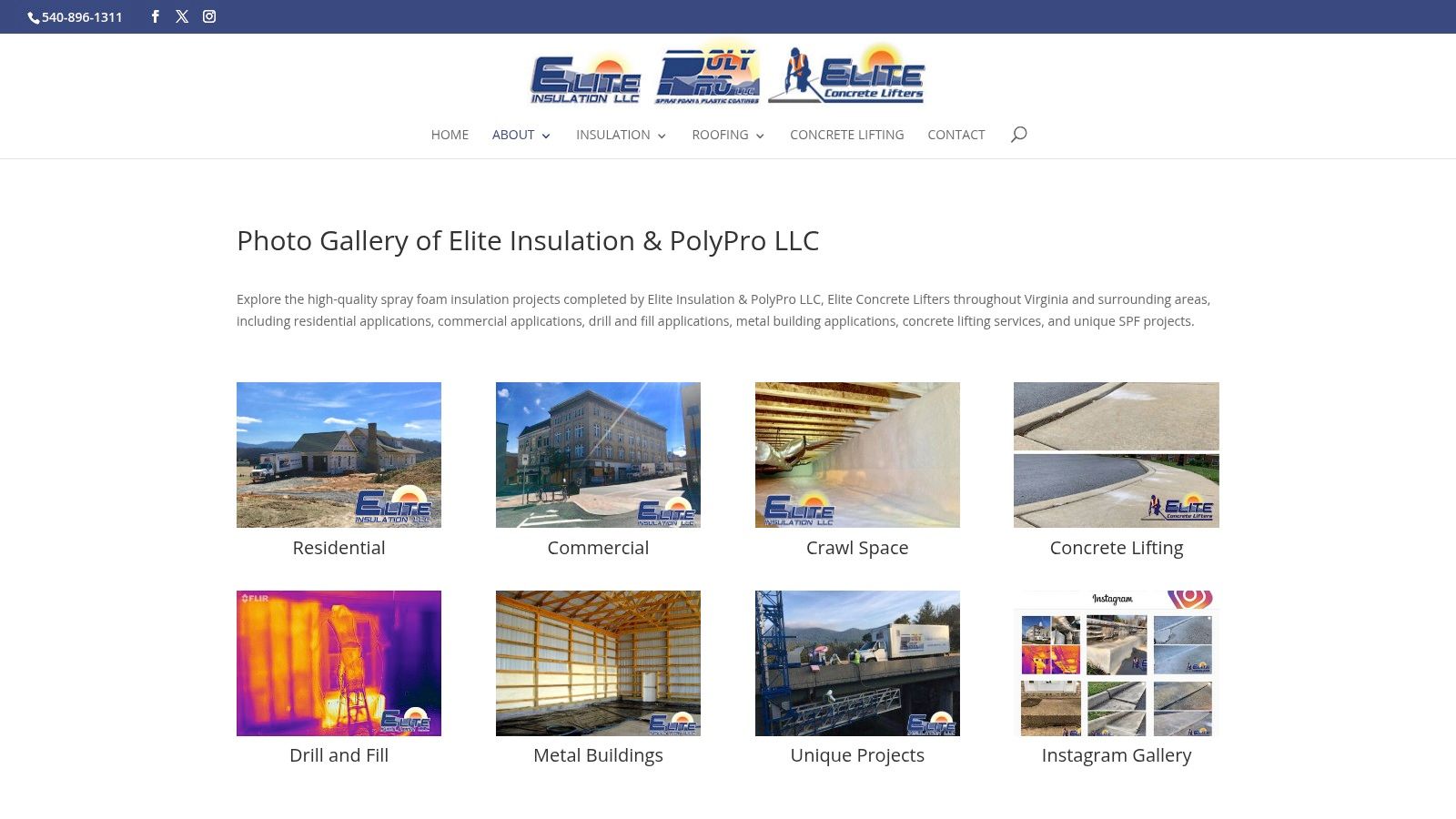 Elite Insulation & PolyPro – Spray Foam Photo Gallery
