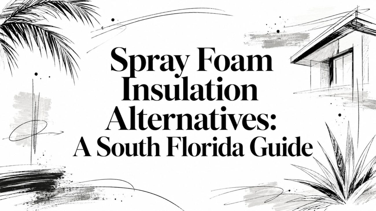 Spray foam insulation alternatives insulation guide