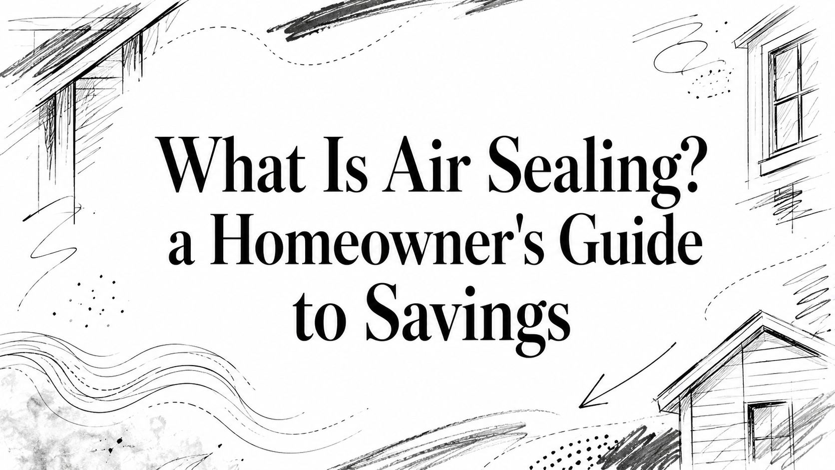 What is air sealing home improvement