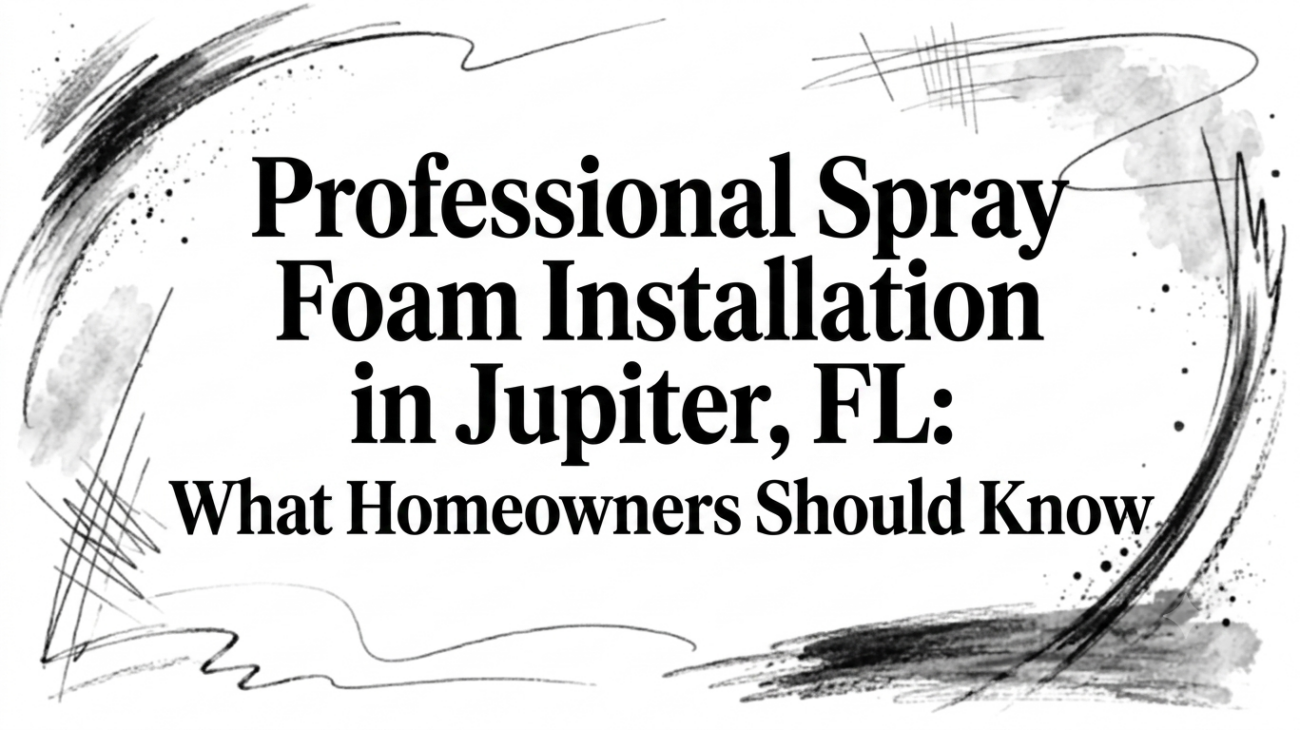 Professional Spray Foam Insulation Installation