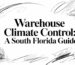 Warehouse climate control warehouse sketch